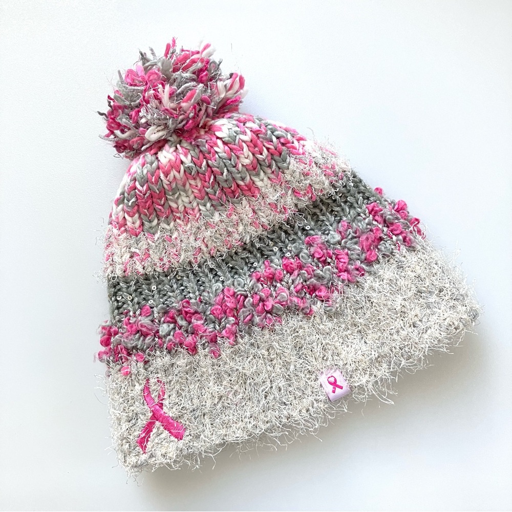 💝Sparkle Breast Cancer Awareness Hat